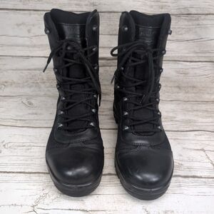 Haix Airpower P3 Lace Up Black Combat Boots Women Size 13